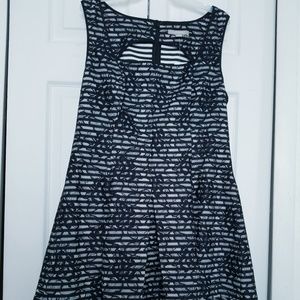 Sz16 Banana Republic Floral Print Dress